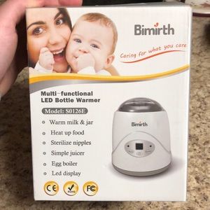 Baby bottle warmer/nipple sterilizer - brand new.